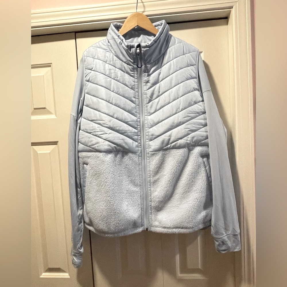 Plus Size Tek Gear on-the-Go cozy activewear 2 piece set.
